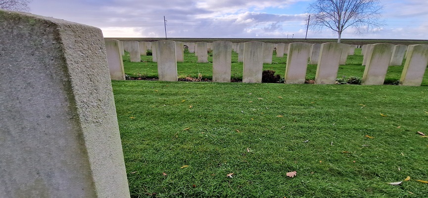 Wandelen Slag om Ieper bij de Railway Dugouts Burial Ground