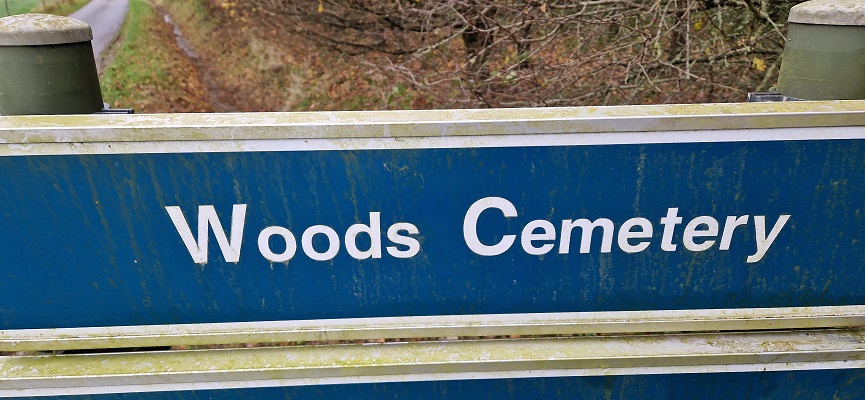 Wandelen Slag om Ieper bij het Woods Cemetery