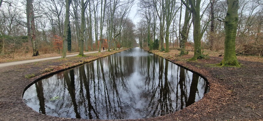 Wandeling over Trage Tocht Den Haag Mariahoeve op landgoed Oosterbeek