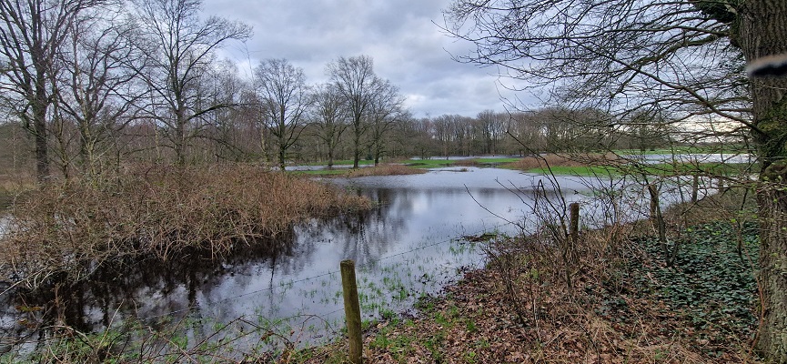 Wandeling over Trage Tocht Grave bij de Broekwielen