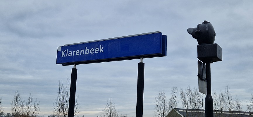 Wandeling over Trage Tocht Klarenbeek bij het station