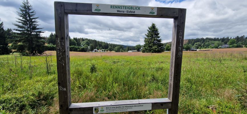 Wandeling over Rennsteig van Limbach naar Massserberg