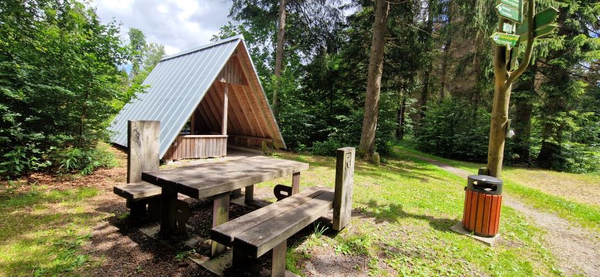 Wandeling over Rennsteig van Limbach naar Massserberg
