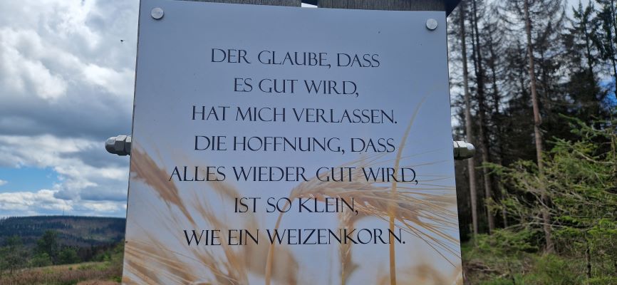Wandeling over Rennsteig van Limbach naar Massserberg