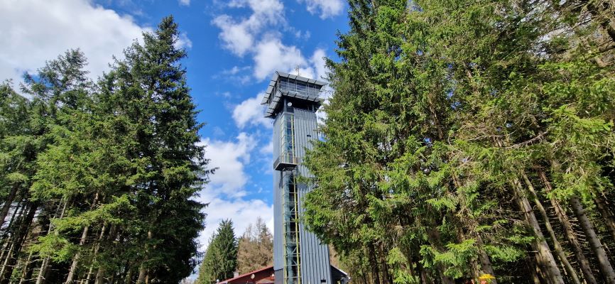 Wandeling over Rennsteig van Limbach naar Massserberg