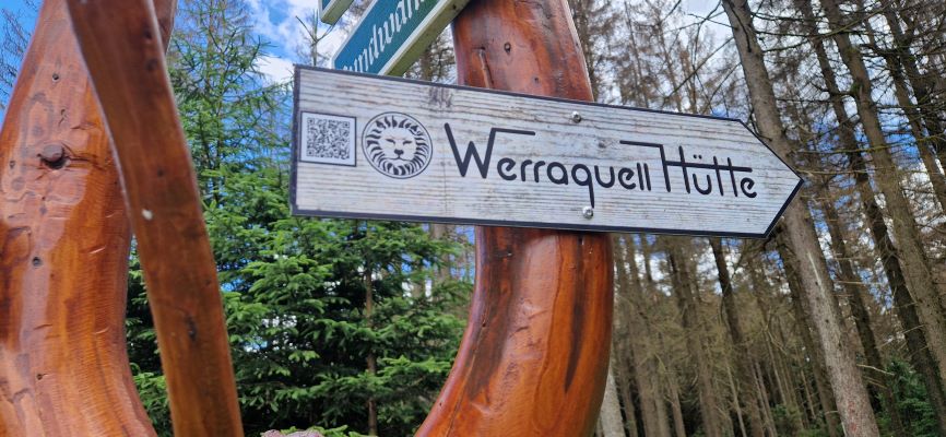 Wandeling over de Rennsteig naar de Werraquelle