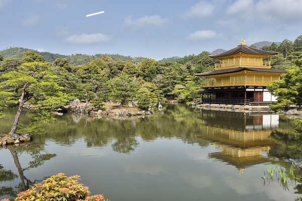 Wandeling in Kyoto naar Gouden Tempel en rotstuin