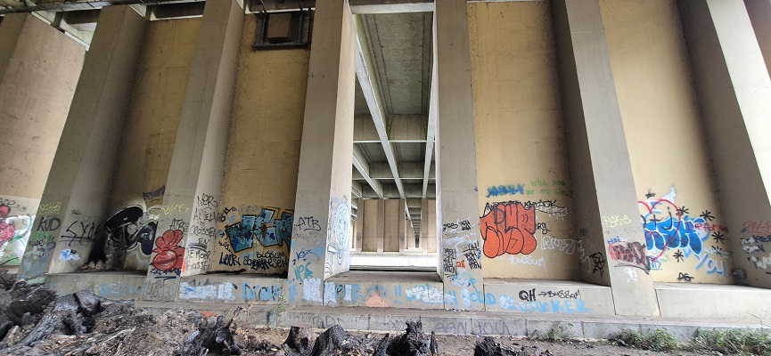 de-traagste-tocht-naarden-muiden-19 De Traagste Tocht van Naarden naar Muiden bij de A6