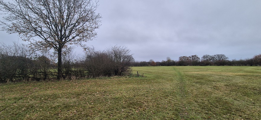 Rondwandeling over Landwandeling A in Oeffelt over het Land van Cuykpad bij de Maasheggen