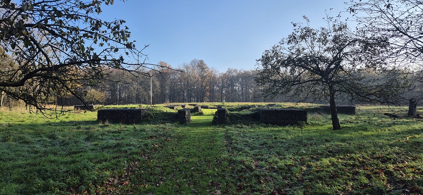 Wandeling over Trage Tocht Soerendonk bij voormalig kasteel Cranendonck