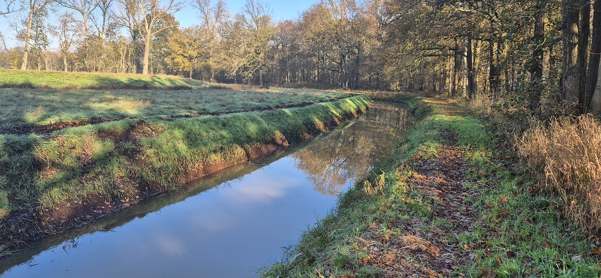 Wandeling over Trage Tocht Soerendonk bij de Buulder Aa