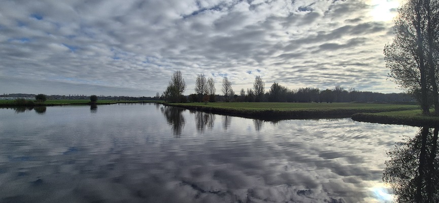 Wandeling over Trage Tocht Utrecht Noorderpark bij Noorderpark Ruigenhoek