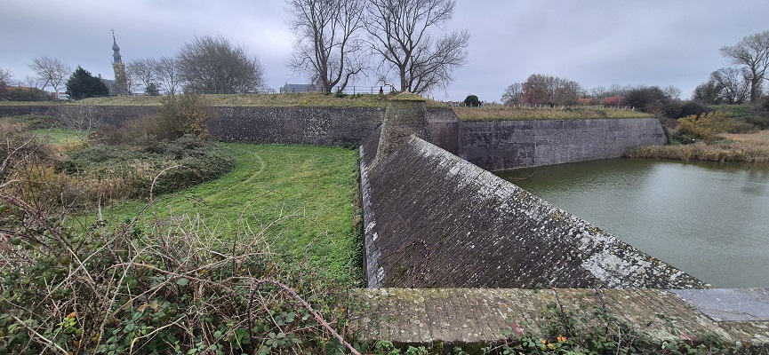 trage-tocht-veere-31 Wandeling over Trage Tocht Veere bij de vestingwerken