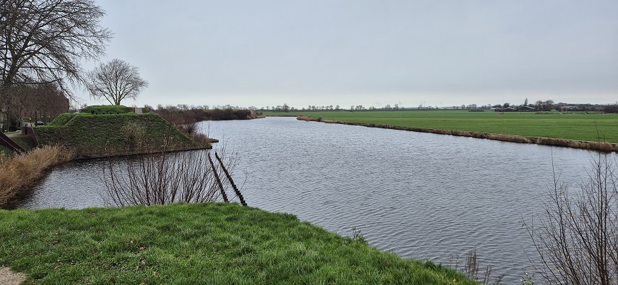 Wandeling over De Traagste Tocht van Muiden naar Amsterdam Science Park in Muiden