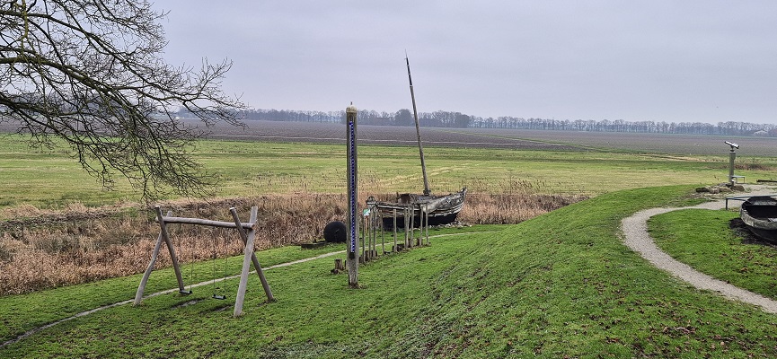 trage-tocht-schokland-32 Wandeling over Trage Tocht Schokland bij de Enserkerk