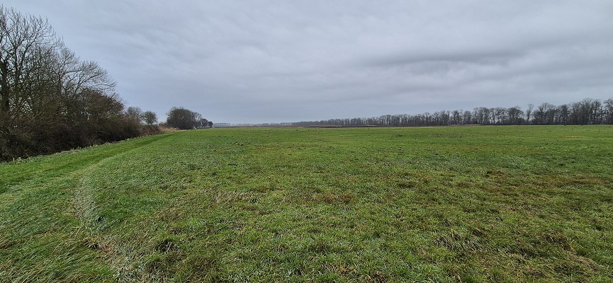 Wandeling over Trage Tocht Schokland