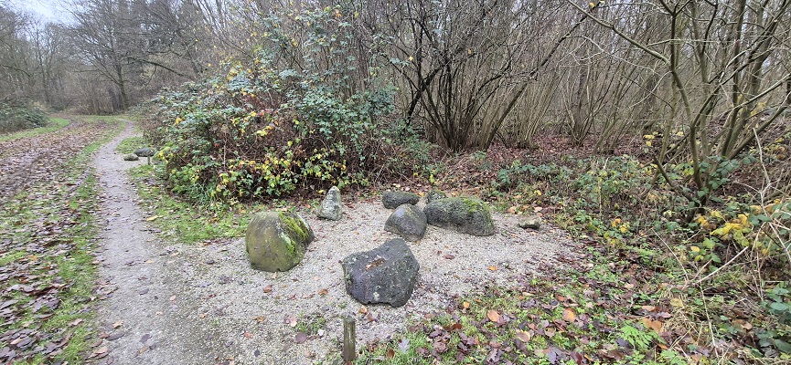 Wandeling over Trage Tocht Schokland in het Schokkerbos