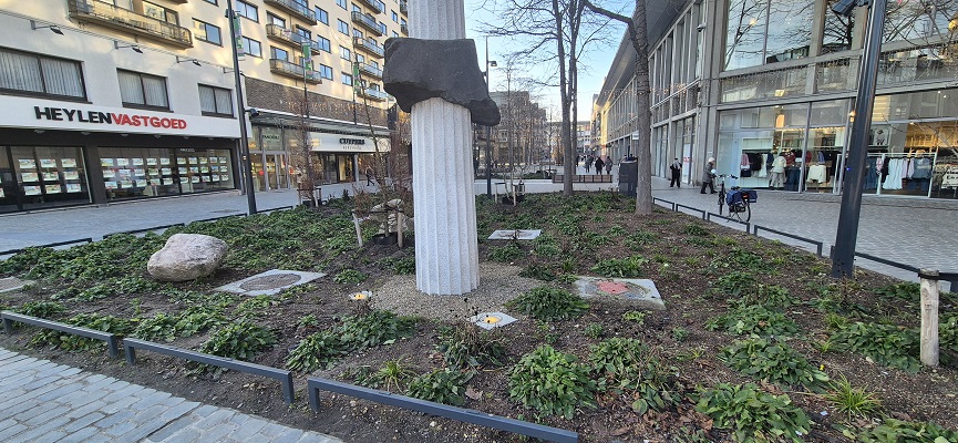 Wandeling langs Nutteloze Borden in Genk (B)