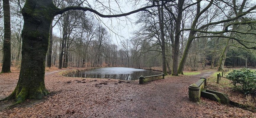 Wandeling over Trage Tocht Arnhem Noord op landgoed Warnsborn
