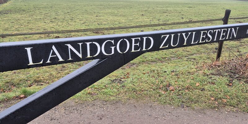 Wandeling over Trage Tocht Amerongen Zuylestein