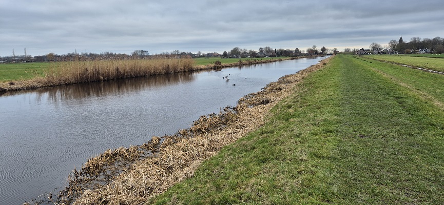 Wandeling over Trage Tocht Oudewater bij de Enkele Wiericke