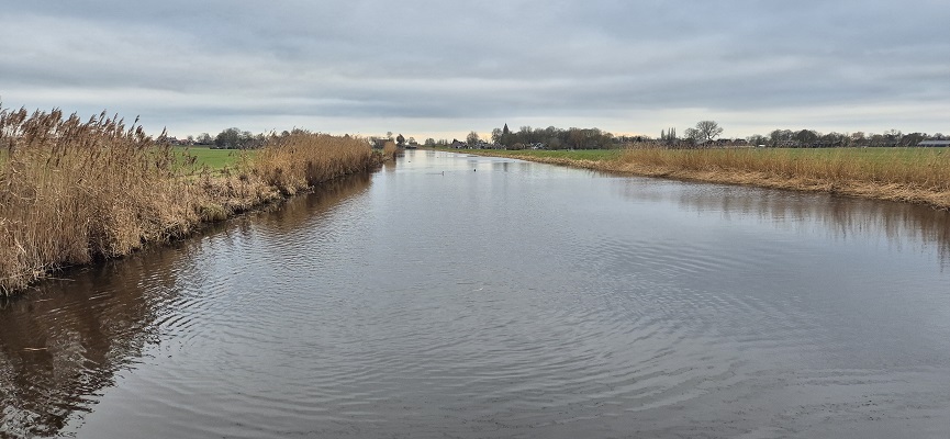 Wandeling over Trage Tocht Oudewater bij de Enkele Wiericke