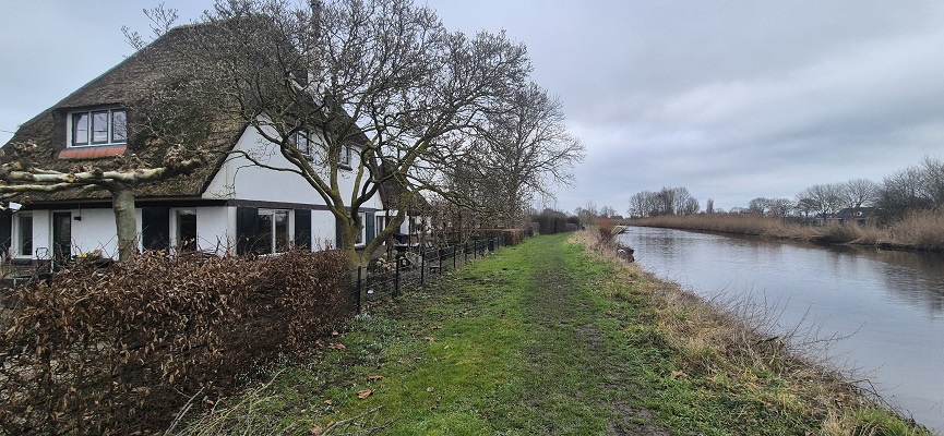 Wandeling over Trage Tocht Oudewater langs de Hollandsche IJssel