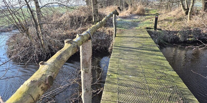 Wandeling over Trage Tocht Waarder