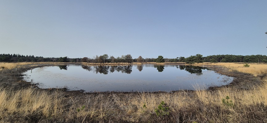 Wandeling over Knopenrondje Leende in de Spinsterberg bij het Brilven