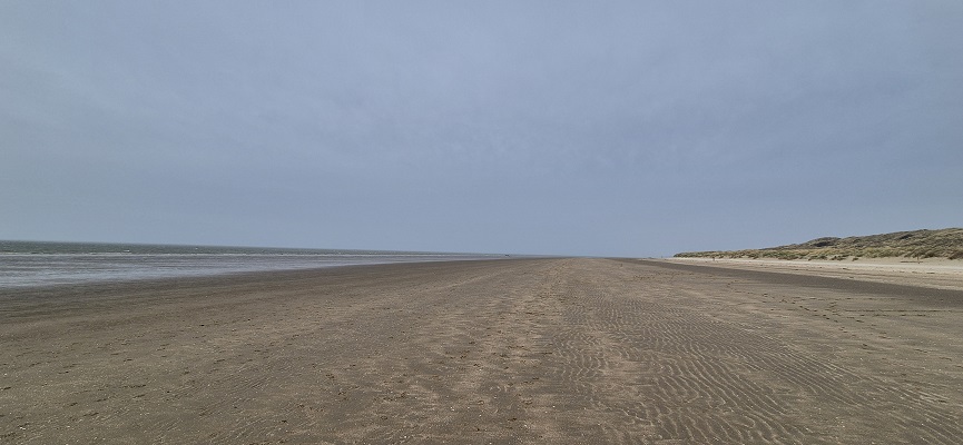 Wandeling over Trage Tocht Rockanje bij de Noordzee