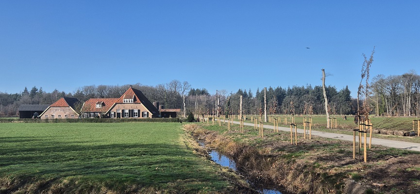 Wandeling over Trage Tocht Varssel op landgoed Zelle