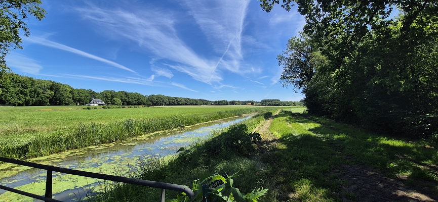 Wandeling over Trage Tocht Kasteel Vorden bij de Veengoot