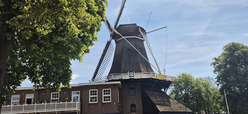Wandeling over Trage Tocht De Wijk bij de Wieker Meule