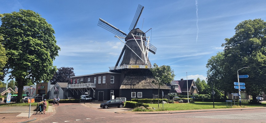 Wandeling over Trage Tocht De Wijk bij de Wieker Meule