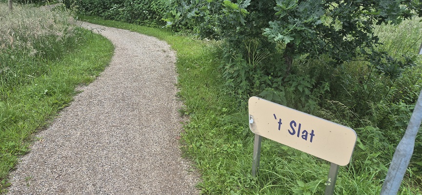 Wandeling over Trage Tocht Zieuwent bij 't Slat