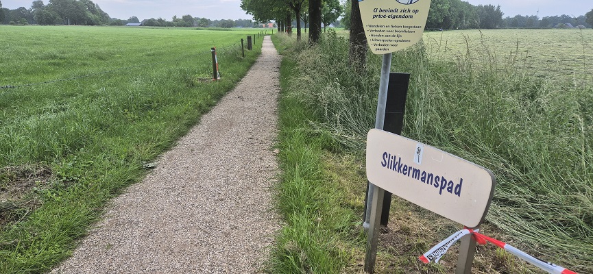 Wandeling over Trage Tocht Zieuwent bij het Sikkemanspad
