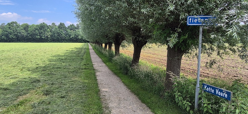 Wandeling over Trage Tocht Zieuwent