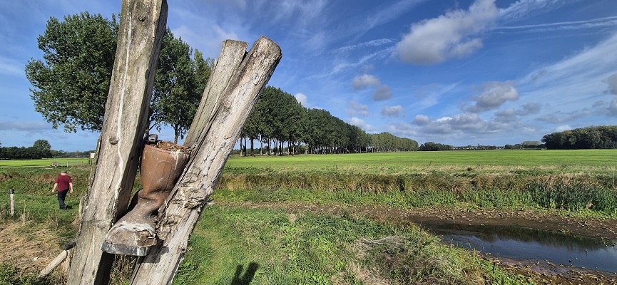 klompenpad-giesepad-15 Wandeling over het Klompenpad het Giesepad bij de Wijde Wetering