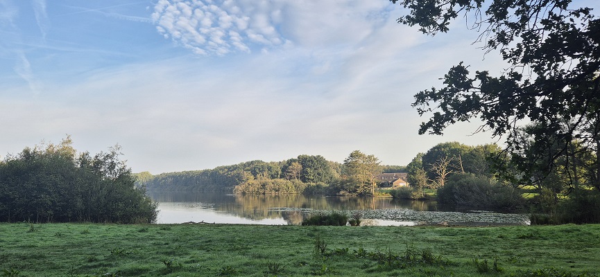 Wandeling over Knopenrondje Hatertse en Overasseltse Vennen