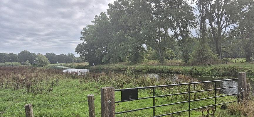 Wandeling over Trage Tocht bij het beekdal van de Mark