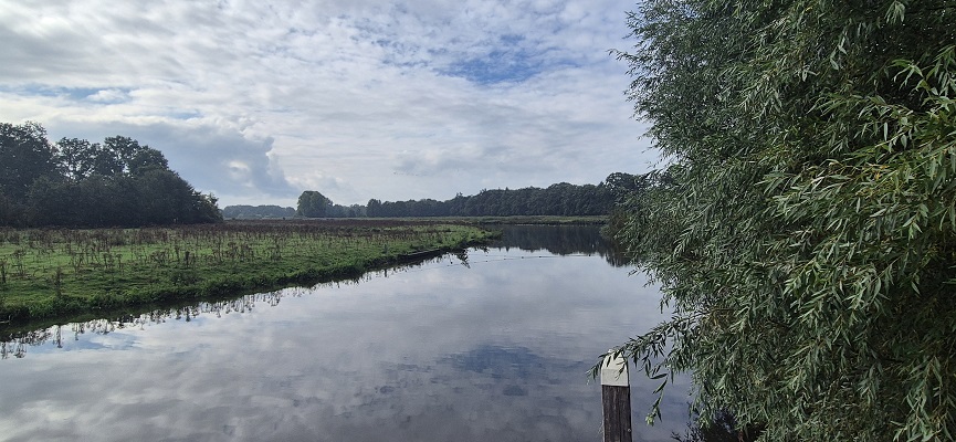 Wandeling over Trage Tocht bij het beekdal van de Mark