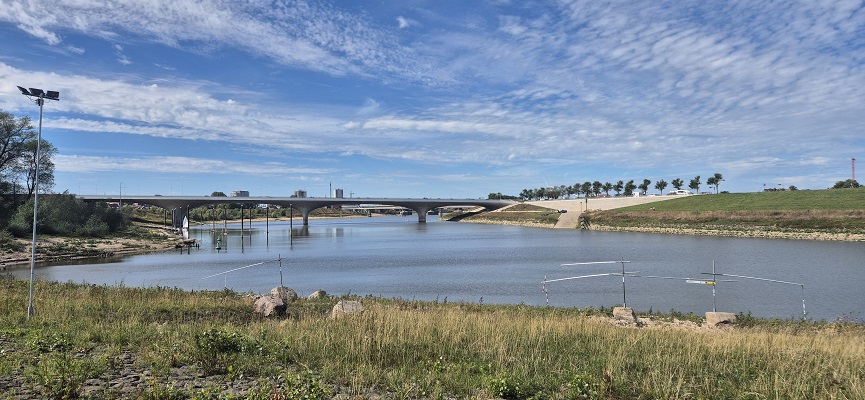 Wandeling over Trage Tocht Nijmegen Spiegelwaal bij de Spiegelwaal