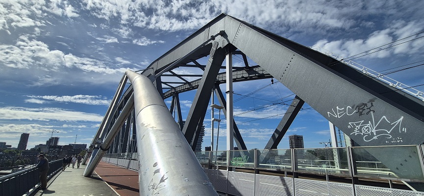 Wandeling over Trage Tocht Nijmegen Spiegelwaal bij de Snelbinder