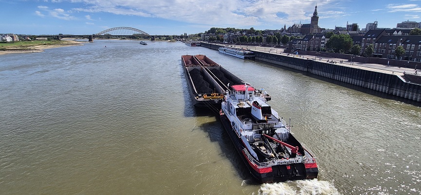 Wandeling over Trage Tocht Nijmegen Spiegelwaal bij de Snelbinder