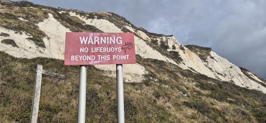Wandeling Englisch Coast Path van Folkestone naar Dover