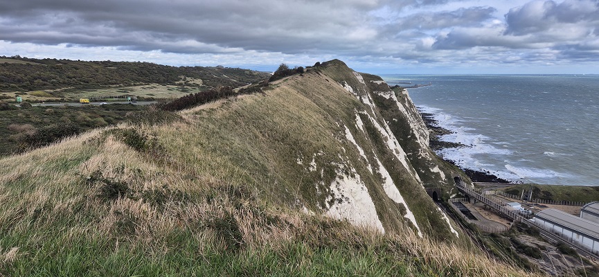 Wandeling Englisch Coast Path van Folkestone naar Dover