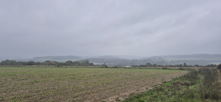 Wandeling over North Downs Way in Kent van Canterbury naar Shepherdswell