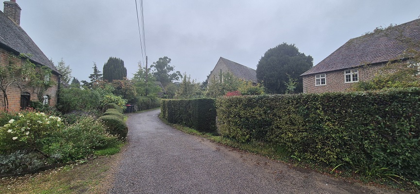 Wandeling over North Downs Way in Kent van Canterbury naar Shepherdswell