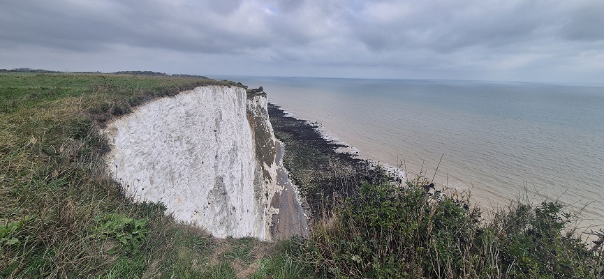 Wandeling over het South Coast Path van Deal naar Dover