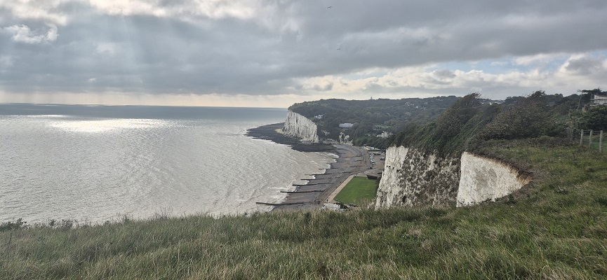 Wandeling over het South Coast Path van Deal naar Dover